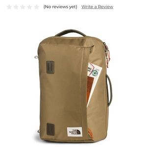 North Face Travel Duffle Pack Khaki/Taupe Green